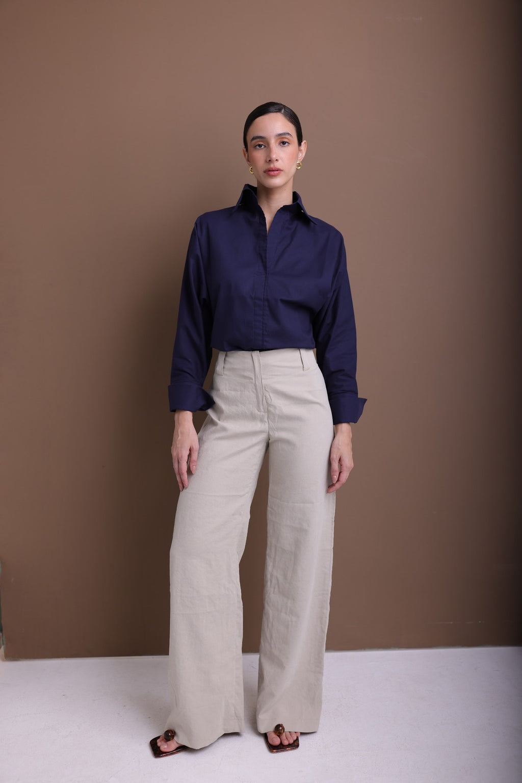 Camisa Palangana Azul