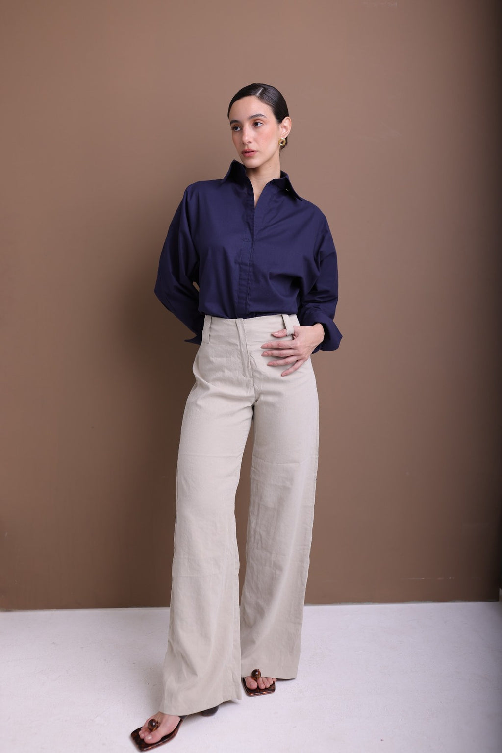 Camisa Palangana Azul