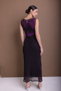 Vestido Mesh Orquídea Morada