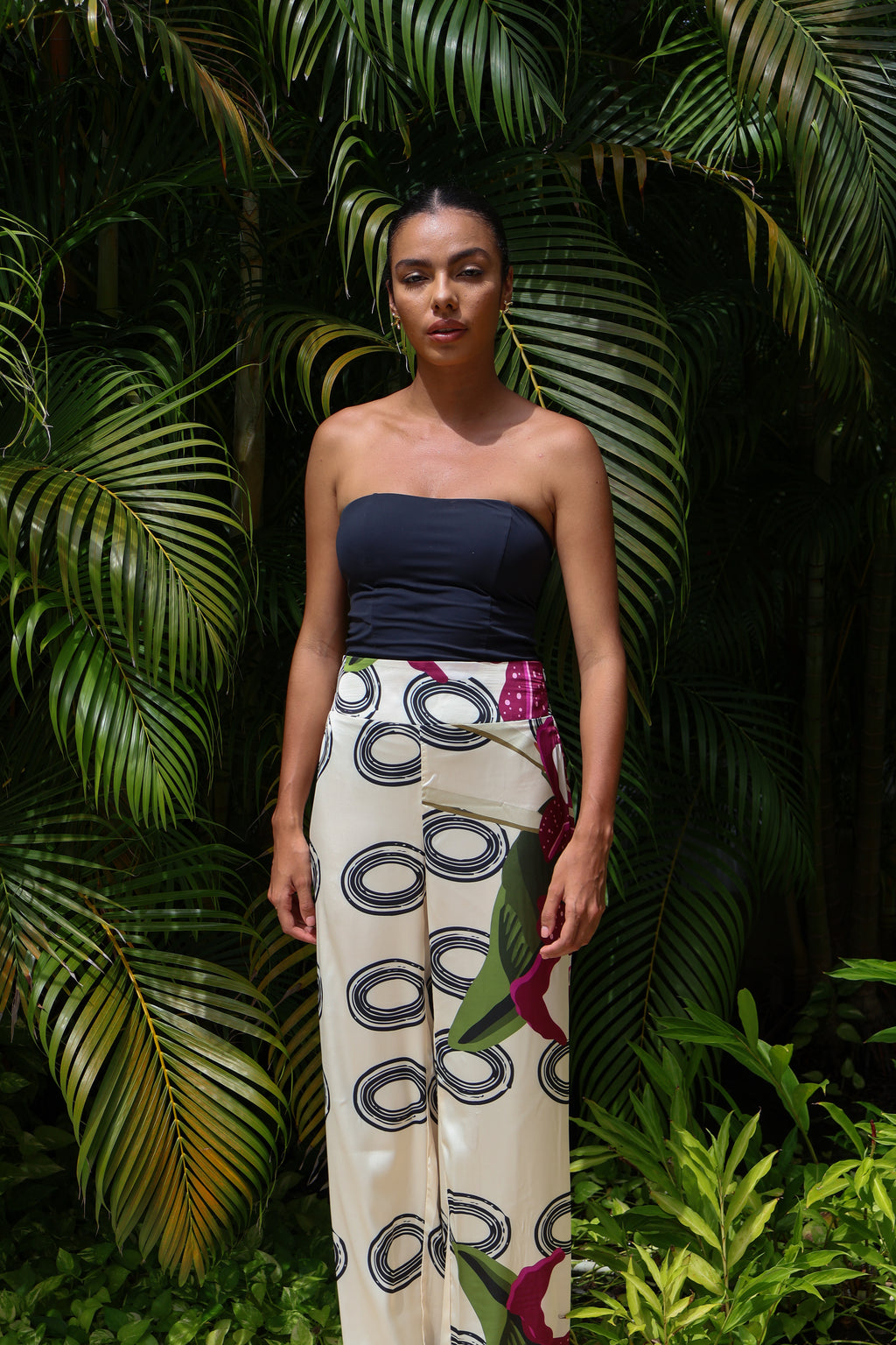 Pantalón Orquídea Grande Seda