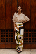 Georgina Beige Blouse