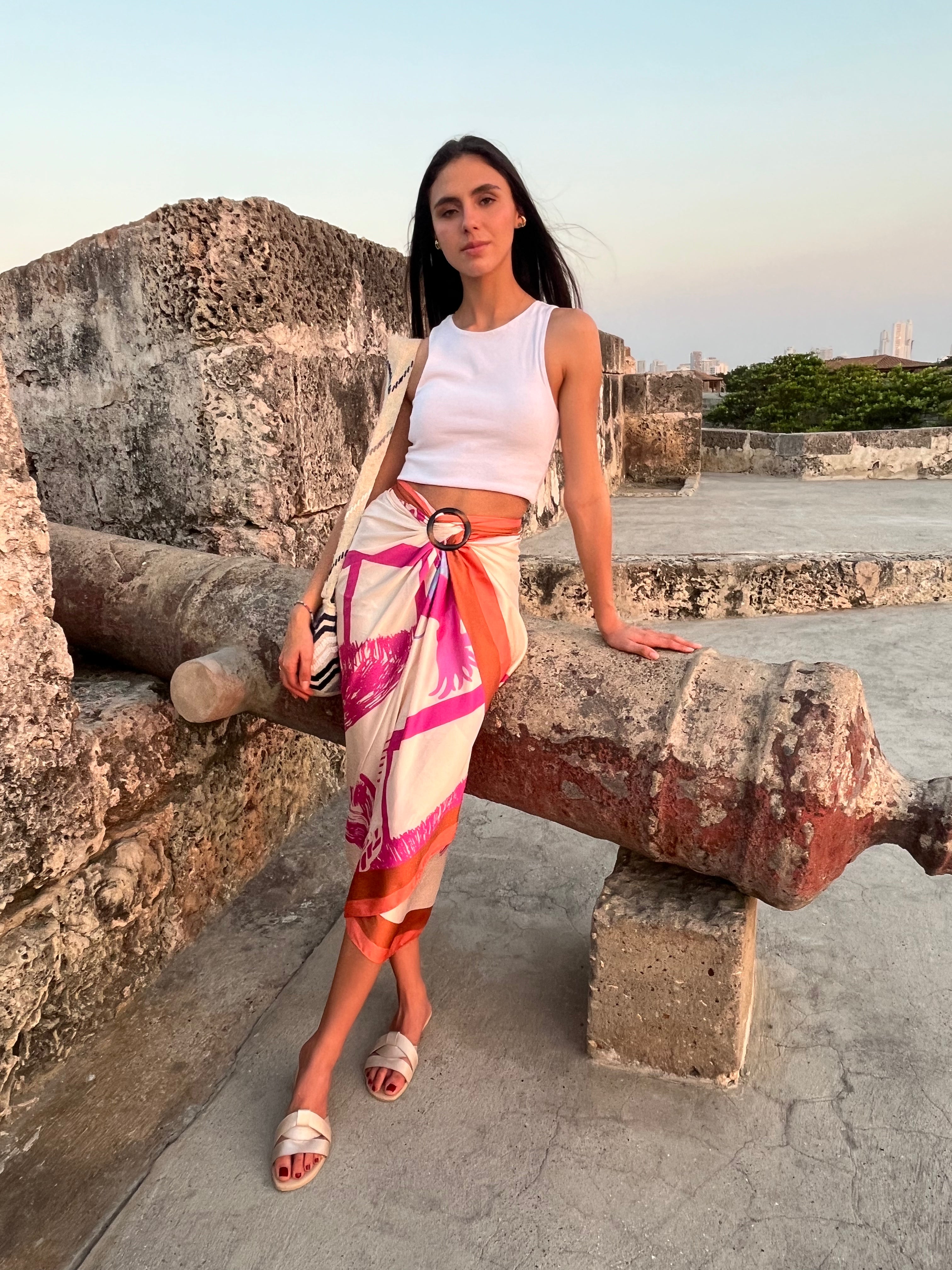 Pañuelón Kiosco Pink